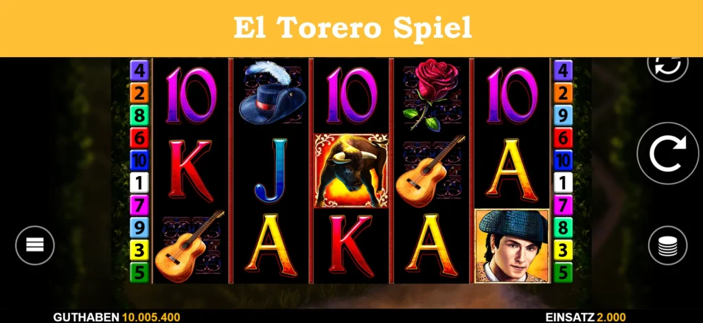 el torero spiel